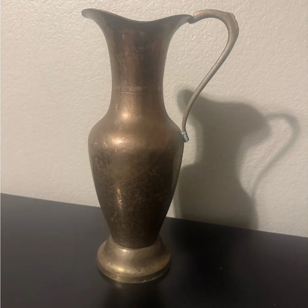 Large Brass Vase